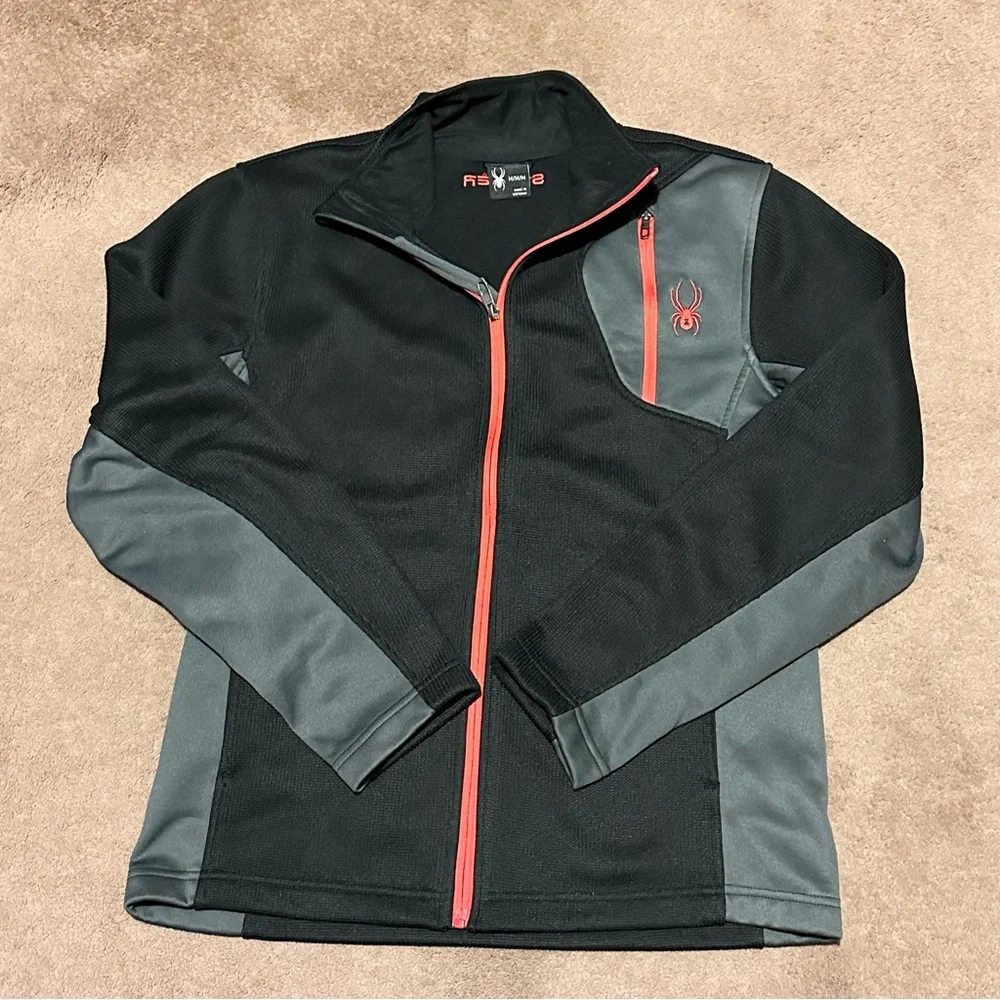 Spyder Men’s Raider Full Zip Jacket  size M Medium